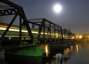 Train in Grand Rapids Train in Grand Rapids, Mich.