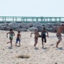 Race on Michigan beach