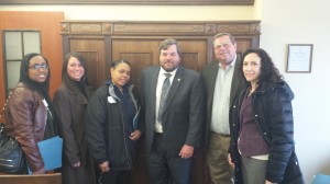 Meeting with Rep. Phelps.