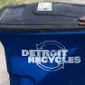 Detroit recycling cart