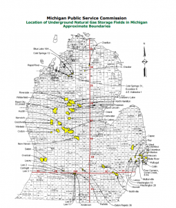 Storage field map